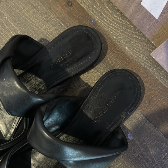 Marc Fisher twisted leather mules - Picture 5 of 6